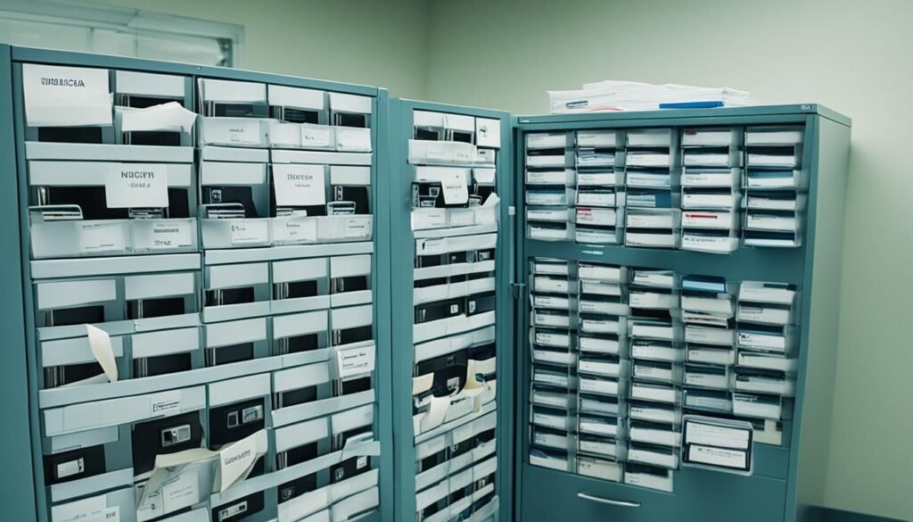 medical records storage